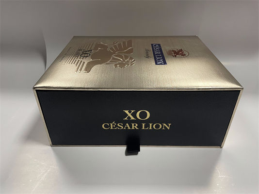 Hộp rượu vang đỏ cao cấp Hộp quà rượu vang cao cấp với in nổi