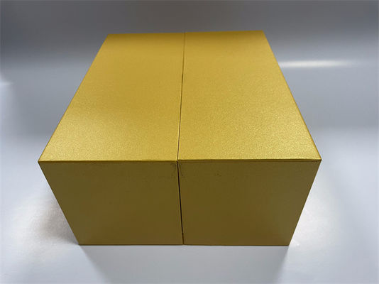CMYK / Pantone in hộp giấy gấp hộp giấy màu vàng hình chữ nhật hộp giấy