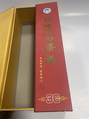 Thùng rượu vang hình chữ nhật Deluxe Thùng lưu trữ rượu vang sang trọng Băng