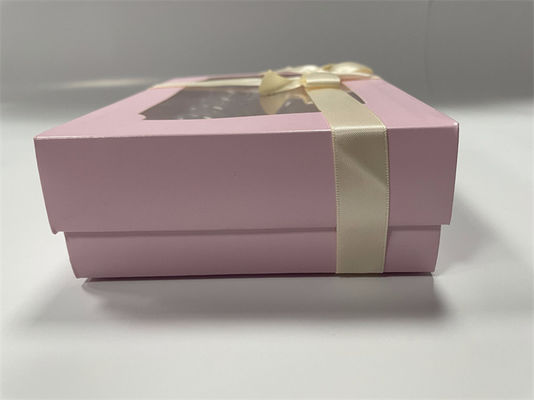 Thẻ giấy 6 Bao bì macaron Khóa từ tính Hộp quà macaron