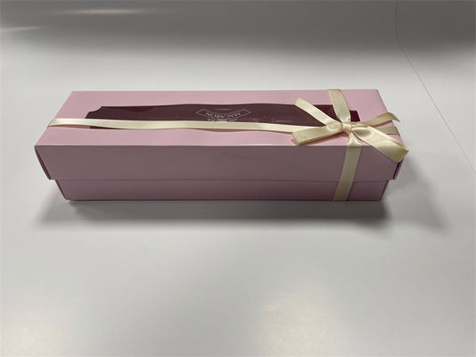 Magnetic 6 Macaron Box Pink Luxury Macaron Packaging Thiết kế hoa