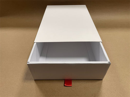 Hộp lưu trữ bìa trắng nhẹ hộp giấy tùy chỉnh Eco
